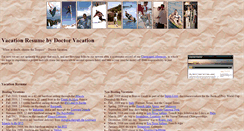 Desktop Screenshot of doctorvacation.com